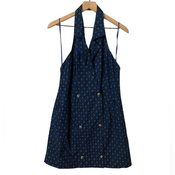 NWOT Free People Louie Blazer Mini Dress Blazer-in-spired. Size Medium - Picture 4 of 7